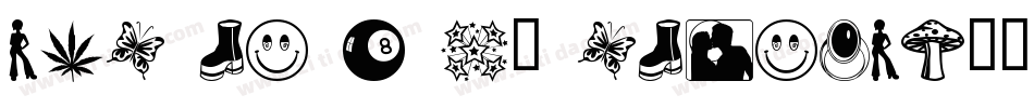DJB It s My Birthday字体转换